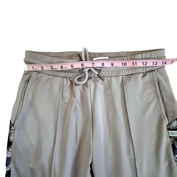 Kay Unger ~ lavender joggers ~ floral print insert on side panel ~ size Small - Picture 8 of 15